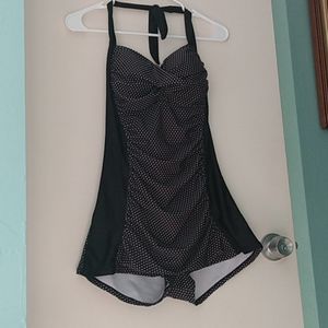 One piece bathing suit